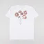 Working Class Heroes Spring Flowers T Shirt White